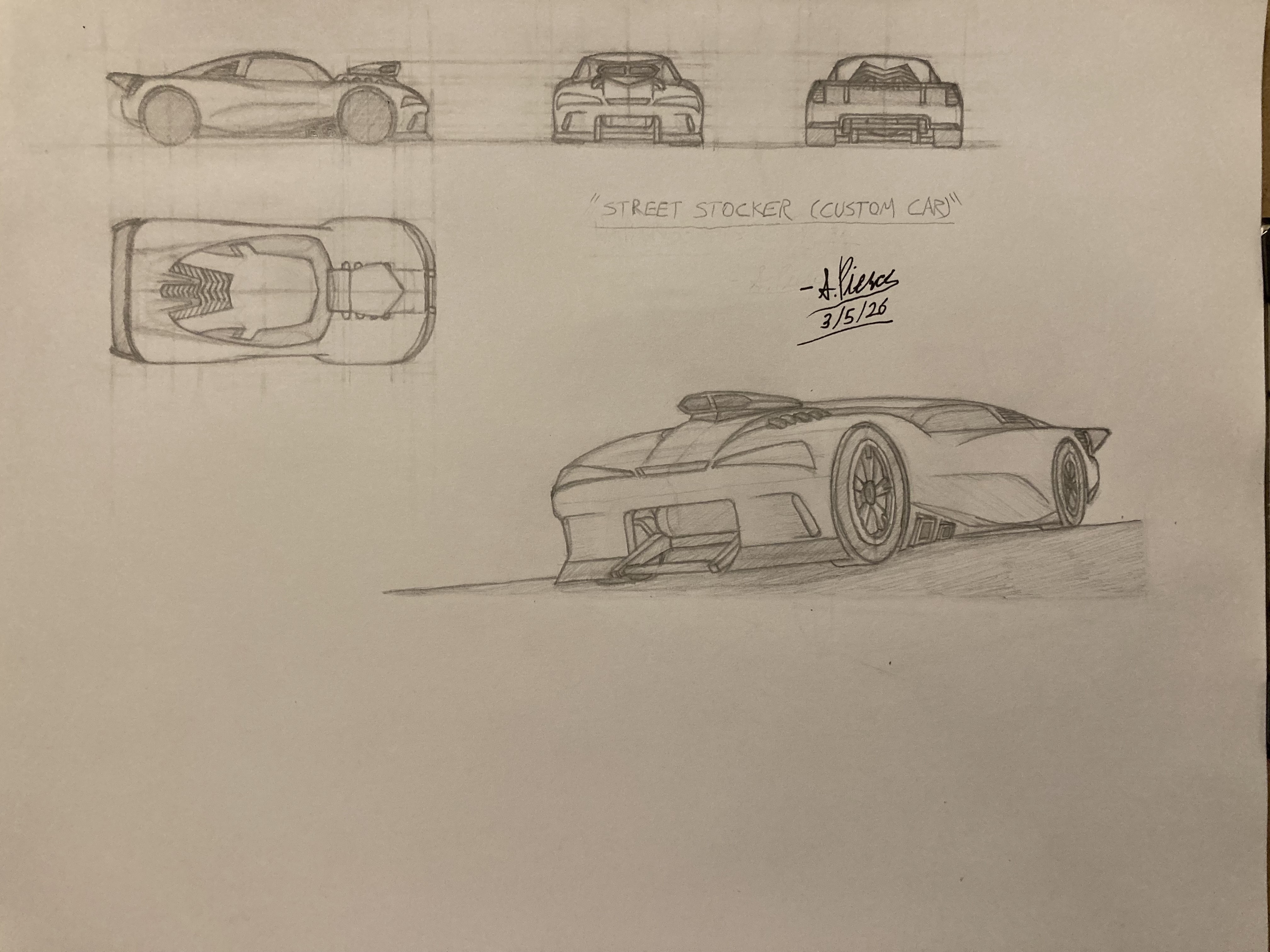 Street Stocker (Custom Car for USS Kitty Hawk CV-63)